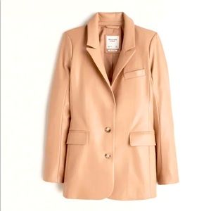 Abercrombie & Fitch Tan Blazer